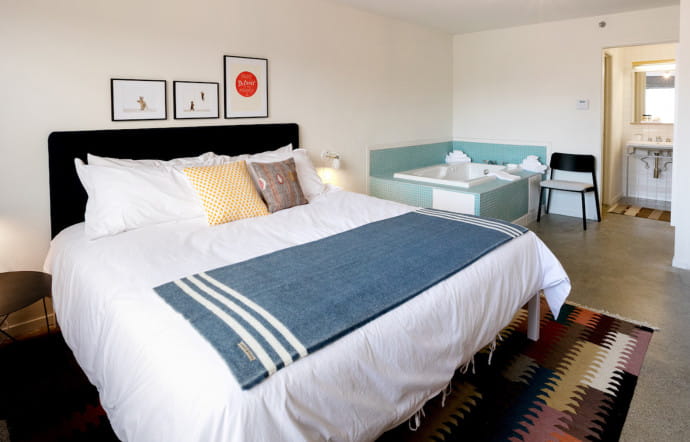 1331 Trumbull Ave, tél. +1 (313) 496-1400, www.trumbullandporterhotel.com.