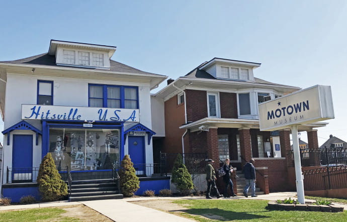 1237, 2648 W Grand Blvd, tél. +1 (313) 875-2264, www.motownmuseum.org.