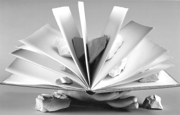 L’arte e lo spazio. Quattro illustrazioni per Martin Heidegger, Giulio Paolini, 1983.