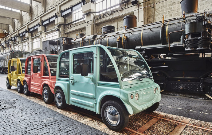 Les véhicules de XYT, l’une des 70 start-up présentes à Futur.e.s 2018.