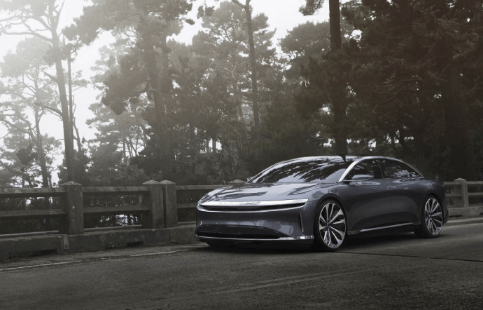 La Lucid Air, premier prototype signé Lucid Motors.