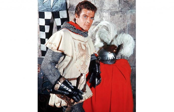 Roger Moore en Ivanhoé.