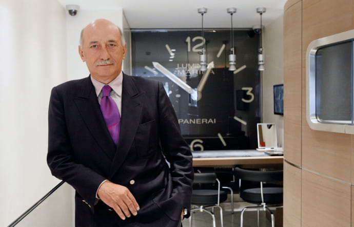 Angelo Bonati, ancien président de Panerai.