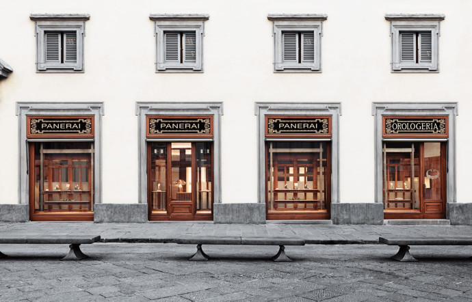 La boutique Panerai à Florence.