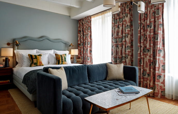 L’une des 45 chambres du White City House.