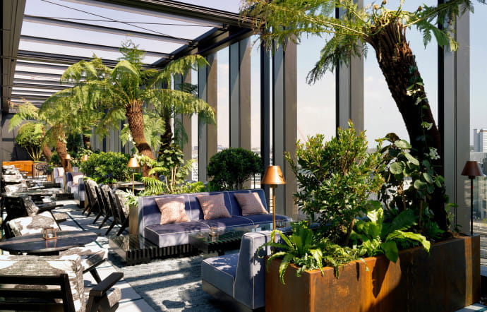 The Horizon Terrace, au 9e étage.