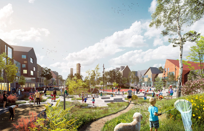 Les jardins publics occuperont une place importante dans une ville soucieuse de mener une politique de développement durable forte.