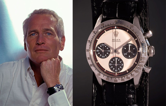 La Rolex Cosmograph Daytona de Paul Newman, adjugée 15 M€ en 2017, est la montre-bracelet la plus chère de l’histoire.