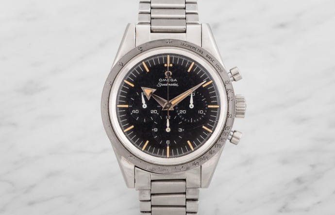 Cette Omega Speedmaster de 1958 a récemment été adjugée à plus de 275 000 $.