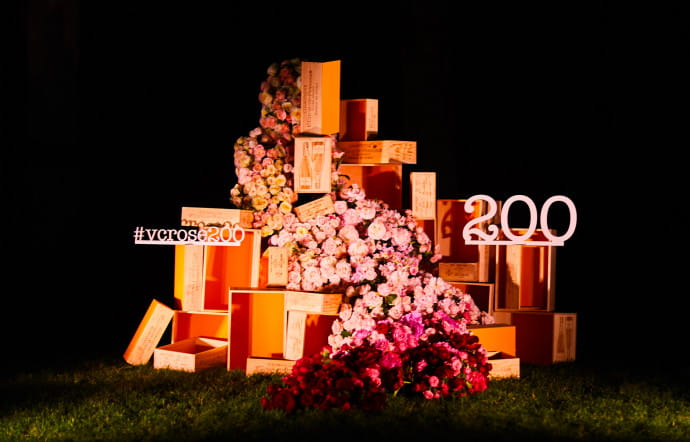 Soirée Veuve Clicquot Rosé au Jardin d’acclimatation de Paris.