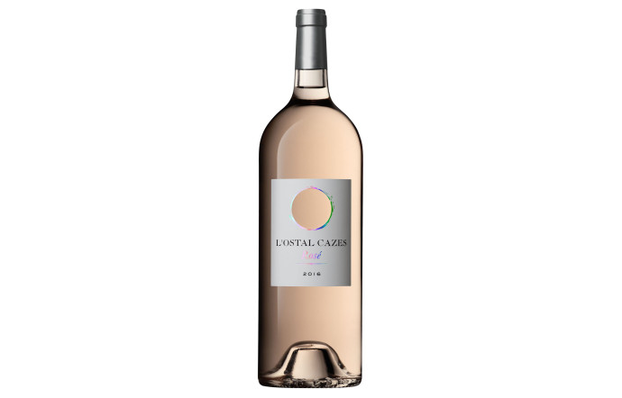 Domaine de L’Ostal rosé 2017, prix 20 € (en magnum).