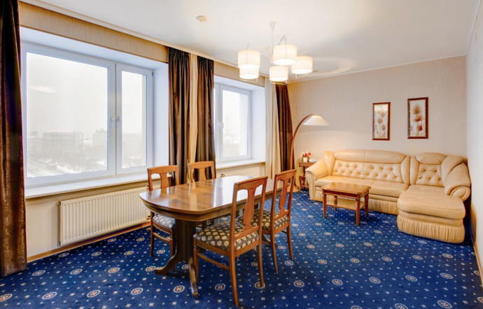 L’hôtel Meridian de Mourmansk.