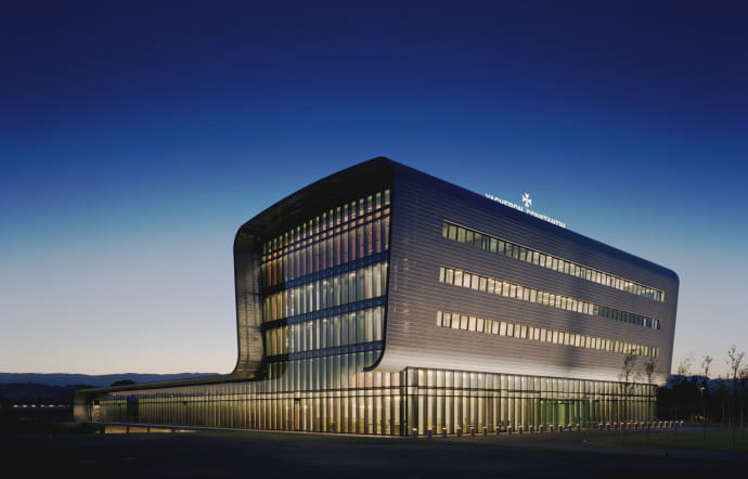Le siège de Vacheron Constantin à Plan-les-Ouates, en Suisse.