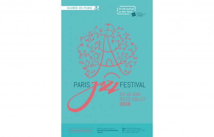 Le Paris Jazz Festival, du 30 juin au 22 juillet, Parc Floral de Paris. Entrée : 2,5 € en plein tarif, 1,5 € pour les 7 – 25 ans, gratuit pour les moins de 7 ans.
