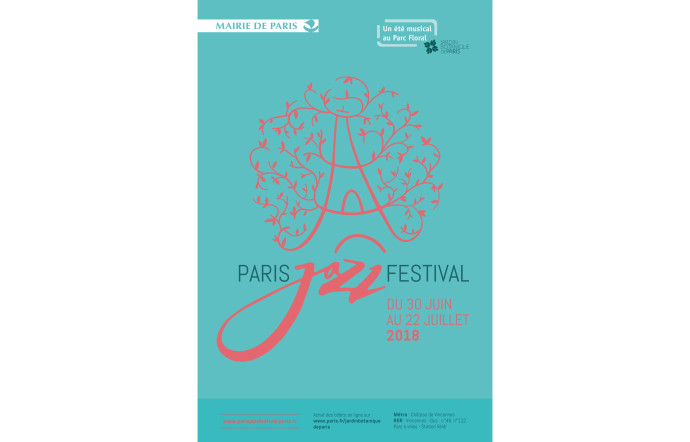 Le Paris Jazz Festival, du 30 juin au 22 juillet, Parc Floral de Paris. Entrée : 2,5 € en plein tarif, 1,5 € pour les 7 – 25 ans, gratuit pour les moins de 7 ans.