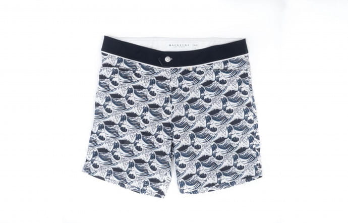 Short de bain Hokusai, Mackeene.