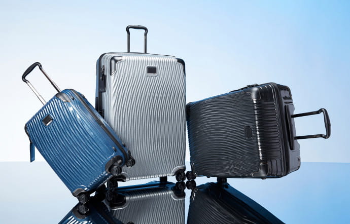 Les valises de la collection Latitude, par TUMI.