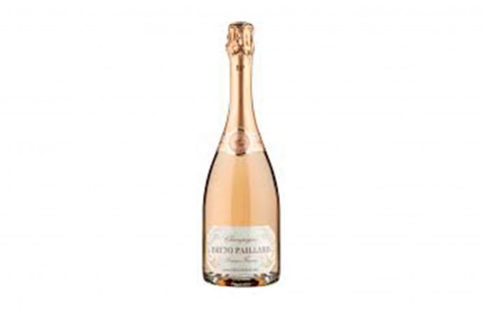 Bruno Paillard rosé Première cuvée. Prix 48 €.