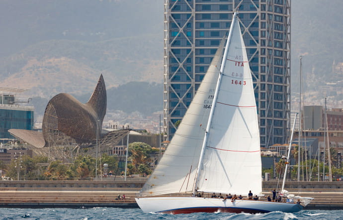 La prestigieuse Regata Puig Vela Clàssica Barcelona a eu lieu du 11 au 14 juillet.