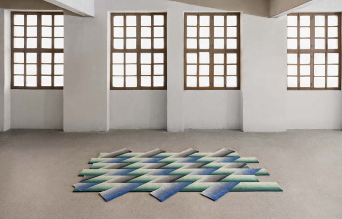 Tapis Mirage signé Patricia Urquiola pour Gan.