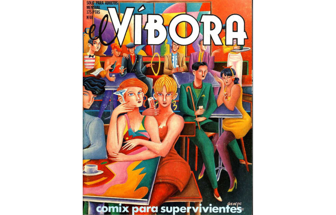 El Víbora, périodique espagnol (1979 – 2005) qui rassemble divers artistes espagnols issus de l’underground.