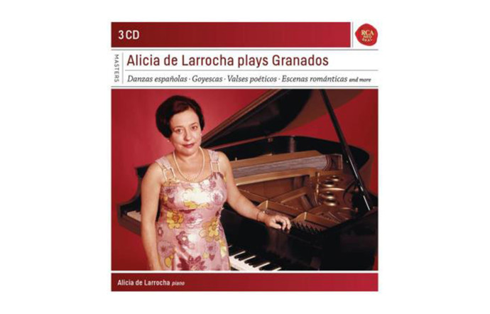 OEuvres d’Enrique Granados pour piano, Alicia de Larrrocha, Sony.