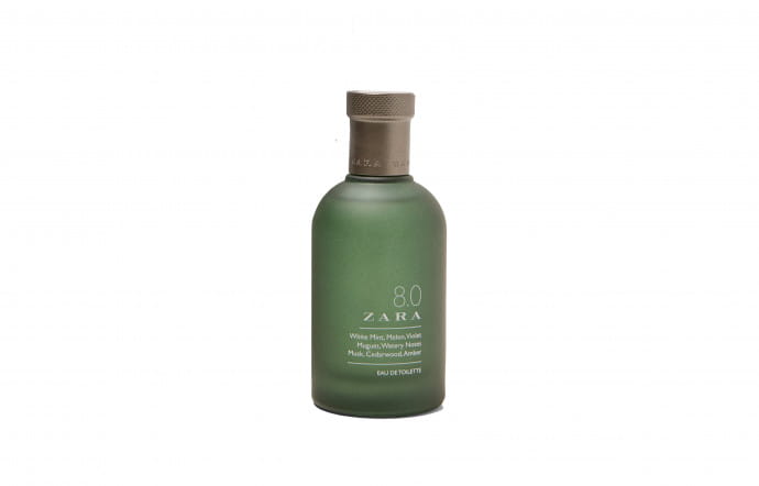 8.0 Zara, eau de toilette, édition limitée, Zara, 100 ml, 12,95 €.