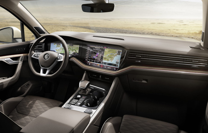 L’Innovision Cockpit et ses deux écrans.