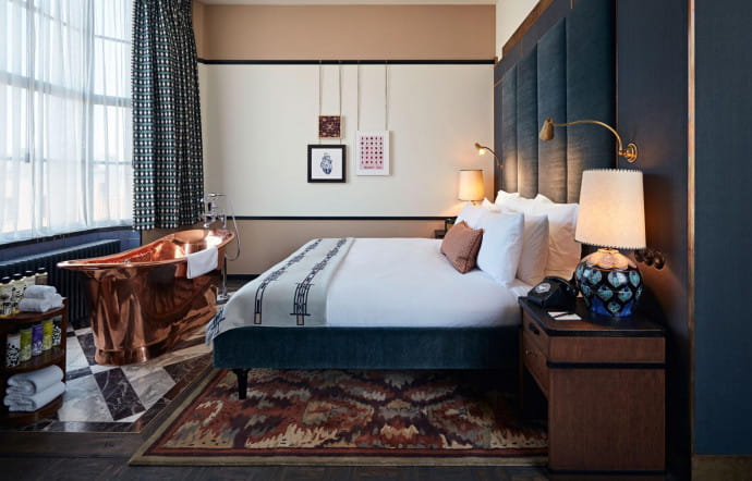 L’hôtel Soho House d’Amsterdam.