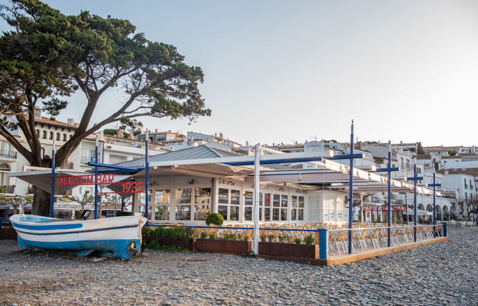 L’un des bars historiques de la ville, le Marítim, construit en 1935.