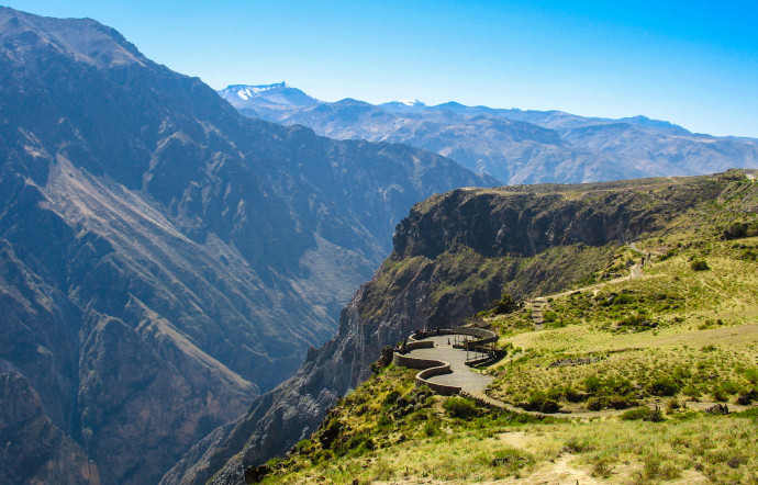 Le canyon de Colca, entre Cusco et Arequipa.