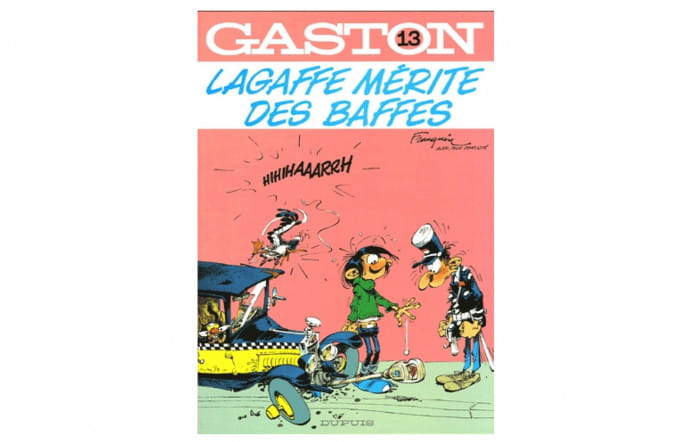 Lagaffe mérite des baffes, de Franquin.