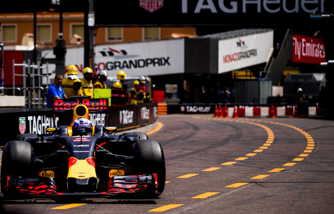 Le Grand Prix de Monaco, remporté cette année par l’Australien Daniel Ricciardo.