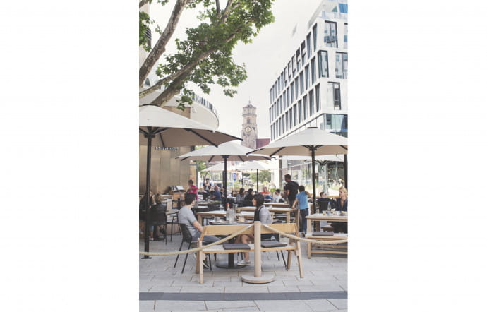 Breuninger Stuttgart, Karlspassage EG, Marktstrasse 1-3. Tél. +49 711 211 2200. www.sansibarbybreuninger.de