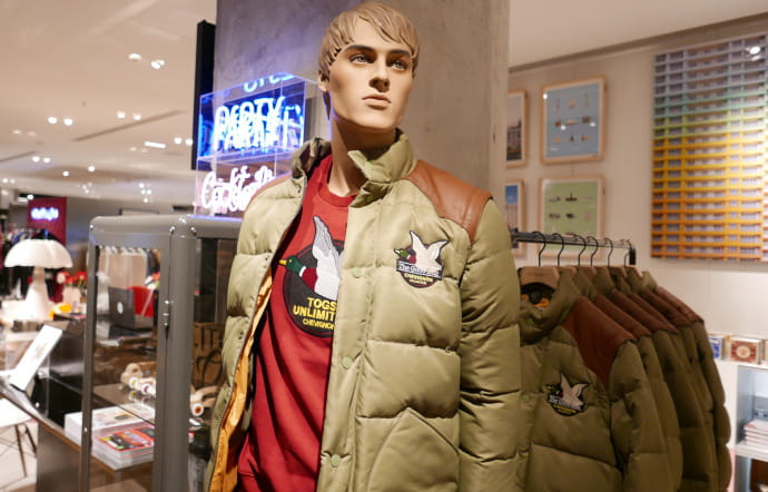 The Good Concept Store, au 3e étage du Printemps de l’Homme, 64 boulevard Haussmann, Paris.