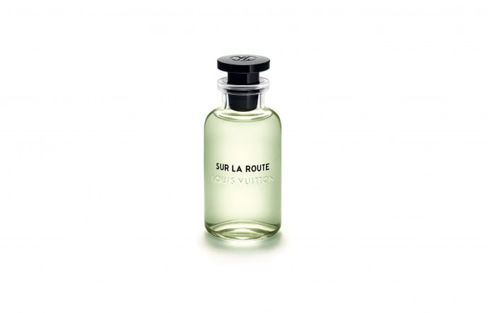 Louis Vuitton, flacon de 100 ml, 210 € ; rechargement de 100 ml en magasin, 125 €.
