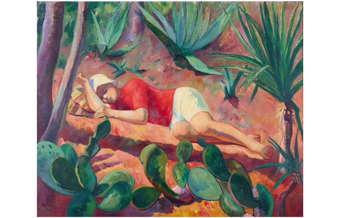 Enfant endormi, Claude Manguin, 1912.