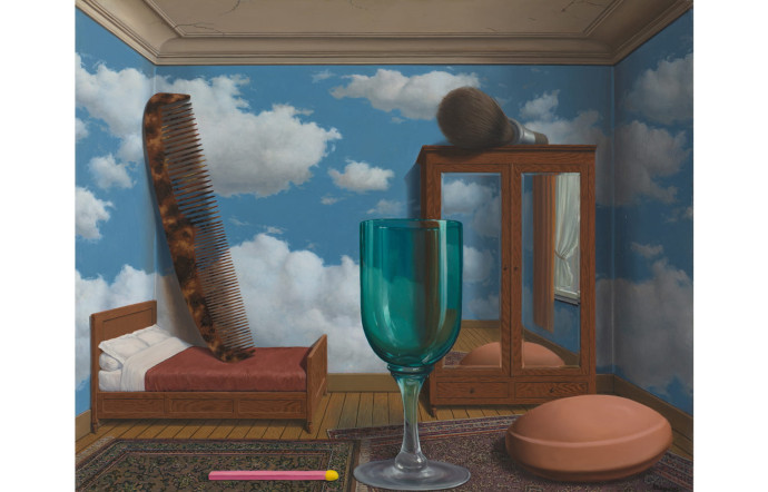 René Magritte, Personal Values, 1952.
