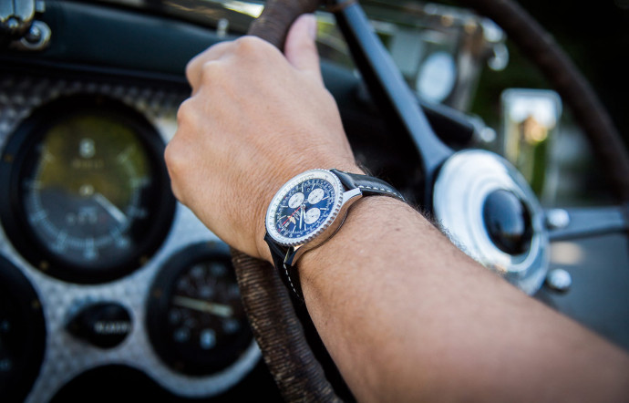 Breitling, montre officielle du Concours d’élégance suisse depuis 2018.