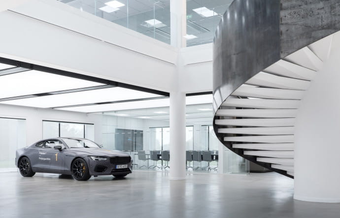 Le nouveau siège social de Polestar à Göteborg.