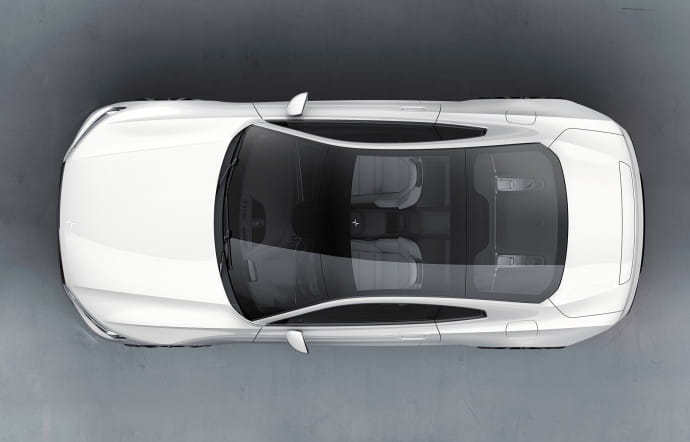 La Polestar 1, coupé GT hybride.