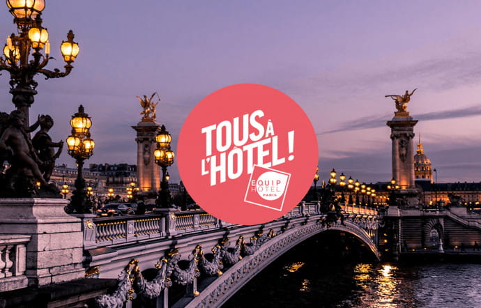 « Tous à l’hôtel », du 11 au 15 novembre. www.tousalhotel.paris