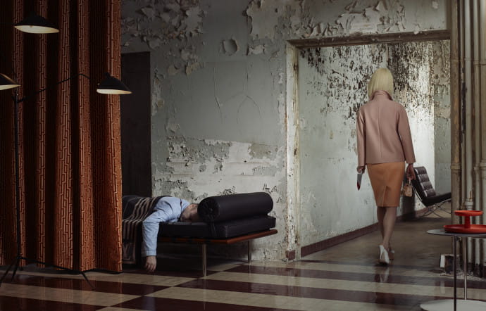 119 x 180 cm. Violence & Fashion V. Le Meurtre 1. 10 000 euros.