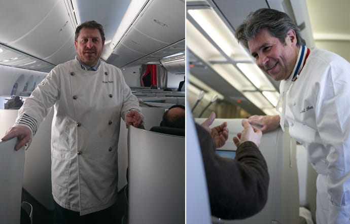 Olivier Bellin et Michel Roth, partenaire de longue date d’Air France.