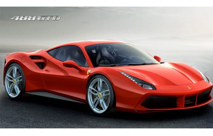Ferrari 488 GTB.