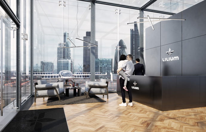 Voici à quoi pourrait ressembler une station Lilium à Londres. Mais quand ?