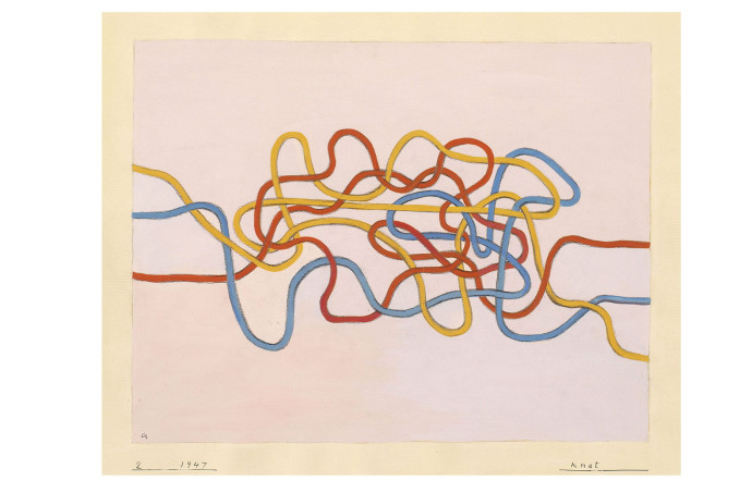 Knot 1947, The Josef and Anni Albers Foundation.