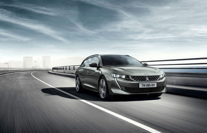 Peugeot 508 SW.