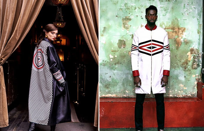 La collection Imigongo de la marque Bull Doff.