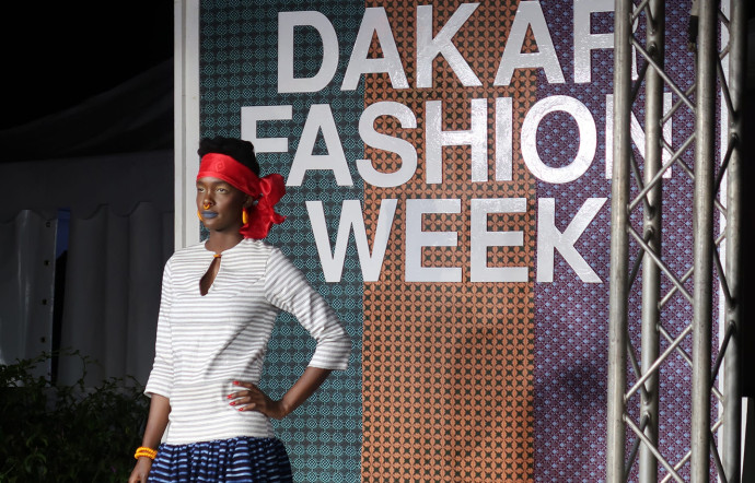 La Dakar Fashion Week attire stylistes et acheteurs du monde entier. Ici, le défilé Mad House, marque fondée par Fadel Ndiaye.